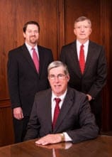 Photo of attorneys John M. Quinn and Lawrence C. Bolla